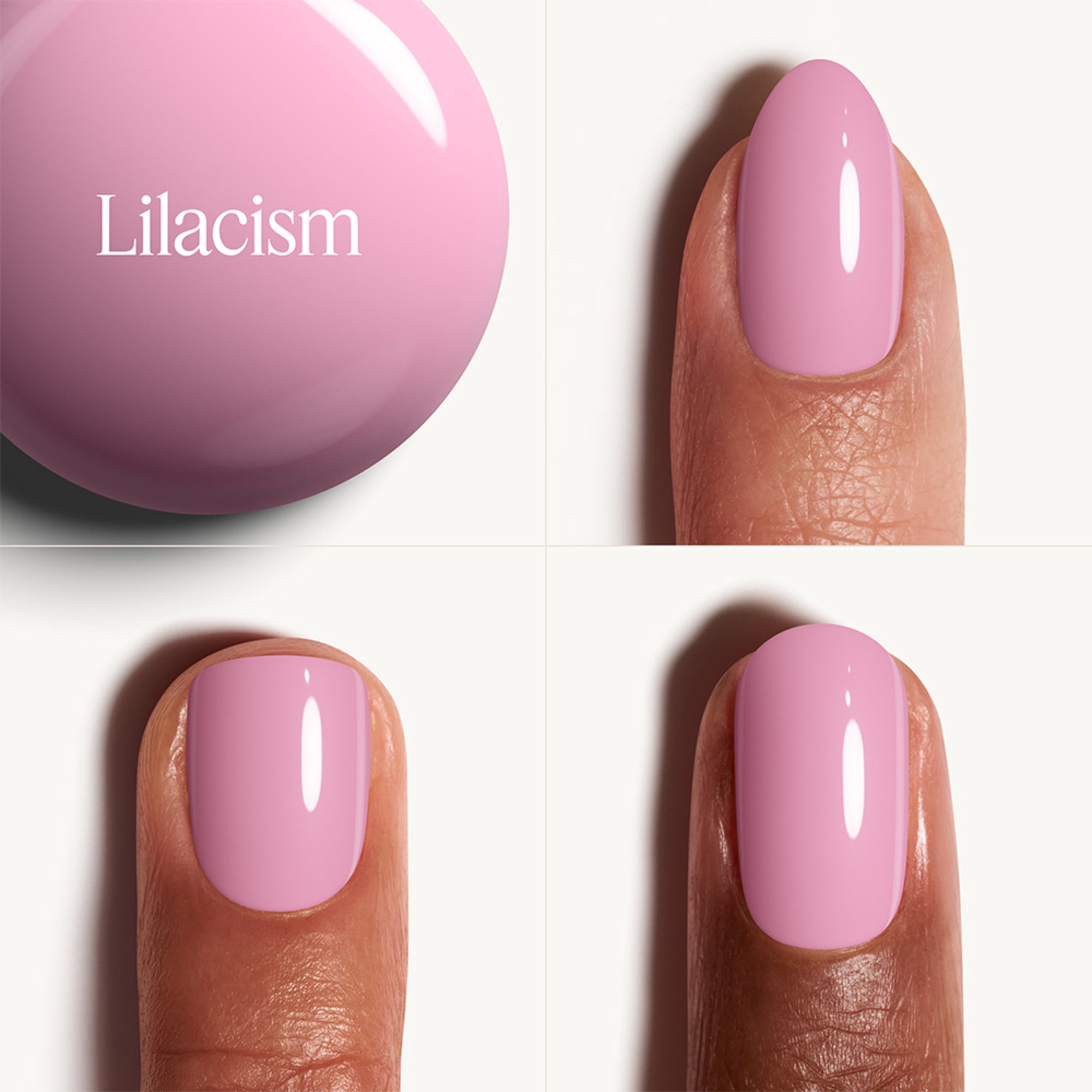 essie vernis à ongles, végétalien, finition brillante, formule de qualité salon, lilacism, 13.5ml