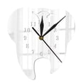 thumbnail image 1 of Wall Mirrors Decorative,Decorative Wall Mirror 3D Creative Creative Teeth Acrylic Mirror Wall Clock Home Decoration Wall Clock Mirrors for Wall,3D Wall Clock,Mirror for Wall, 1 of 1