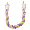 thumbnail image 3 of Bird Rope Perch, Climbing Cotton Rope Bird Toys Sturdy Colorful Interactive Bendable Multipurpose  For Budgie For Parakeet For Lovebirds, 3 of 8