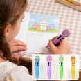 thumbnail image 1 of Tarmeek 4-Color Pens Ballpoint, 4 Colors Cute Multicolor Retractable Pens, 0.8mm Smooth Drawing Pens with Bunny Egg Design Ballpoint Pens, Ballpoint Pens for Office, 1 of 7