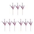 thumbnail image 3 of kurtrusly 3x Low Maintenance Artificial Flowers Enjoy Beautiful Decor Without Hassle purple 3Set, 3 of 6