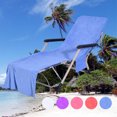 thumbnail image 2 of XZNGL Chair Beach Towel Lounge Chair Beach Towel Cover Microfiber Pool Lounge Chair, 2 of 9
