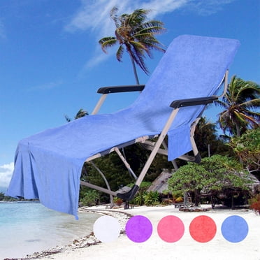 RKSTN Housses de Chaise Serviette de Plage Chaise Longue Serviette de Plage Housse de Chaise Longue en Microfibre Décoration Maison