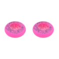 thumbnail image 2 of Youkk 2pieces Silent Grip Enhanced And Widened Support - Inline Roller Skate Wheel For Professional pink 72mm 2Set, 2 of 6