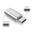 thumbnail image 1 of [PST] (2 Packs) Lightning Female to USB Type C Male Adapter Connector Converter, 1 of 2