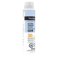 thumbnail image 4 of Neutrogena Ultra Sheer Body Mist Sunscreen Spray SPF 30 with UVA/UVB Broad Spectrum Sun Protection, Lightweight, Water-Resistant, Oil-Free, Non-Comedogenic & Oxybenzone-free, 141g, 4 of 8