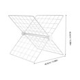 thumbnail image 2 of SKISUNO Multifunctional Household Refrigerator Divider Metal Fridge Divider White Ventilation 1Set, 2 of 8