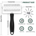 thumbnail image 3 of Vaidha Pizza Pin Puncher Dough Hole Maker With Plastic Handle Docking Tool For Pizza Pie Bread, 3 of 6