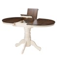 thumbnail image 2 of CorLiving Dillon Extending Oval Wood Pedestal Base Indoor Dining Table with Veneer Top, 2 of 9