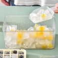 thumbnail image 4 of JMYHOAM Ice Trays, Ice Cubes Tray with Lid and Bin,28 Pcs Ice Cubes Molds with Ice,Easy Release & Save Space, Ice Cubes Storage Container Set Home and Kitchen on Clearance, 4 of 8