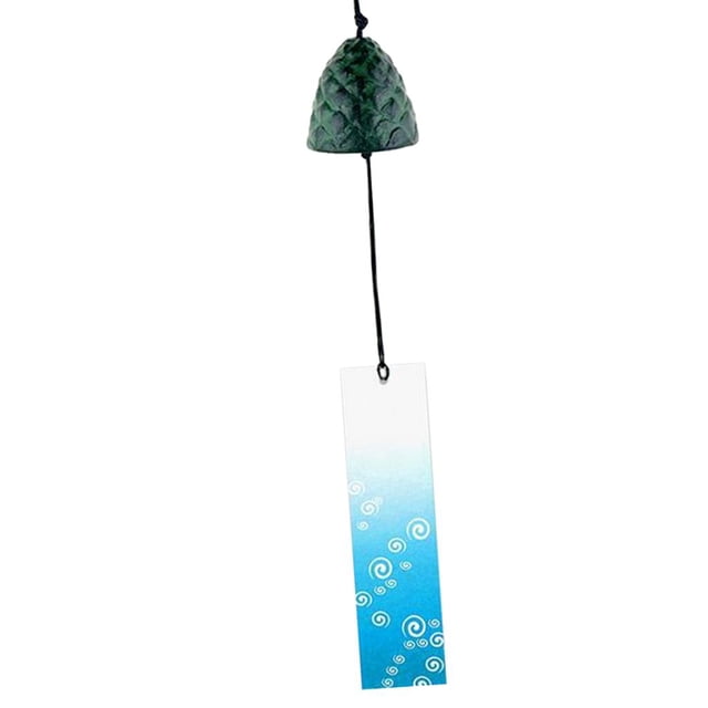 GROWTH TANK Mini Iron Japanese Wind Chime Unique Gift Traditional Cone Wind Bell 13