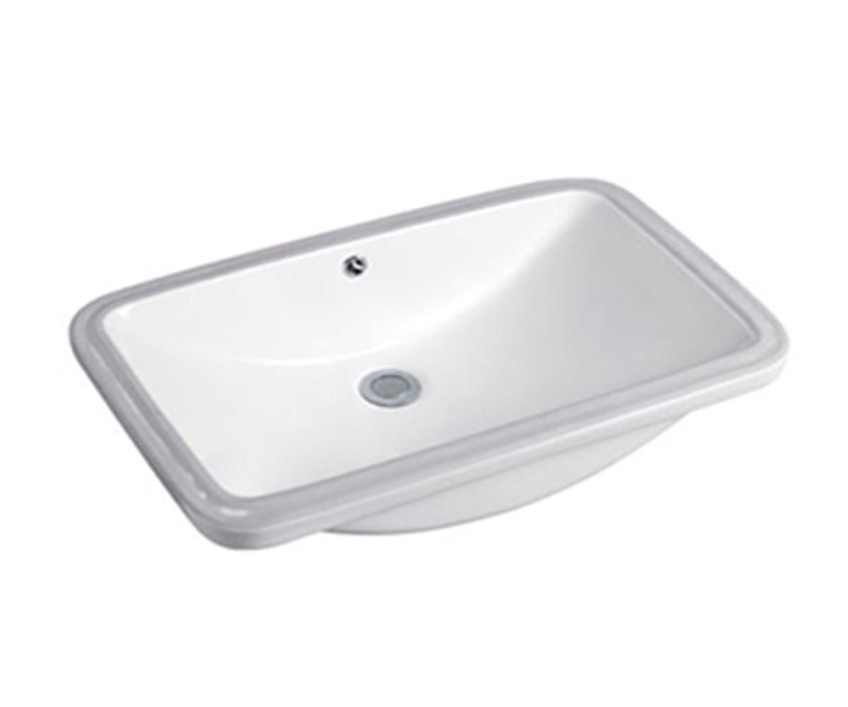 DROP Bath and Kitchen DR091177 Undermount Bathroom Sink Set