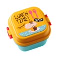 thumbnail image 2 of Oleegame 2PC Produce Storage Cute Animal Children's Snack Box Bento Box Double Lunch Box Yellow, 2 of 6