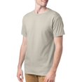 thumbnail image 5 of Hanes Mens ComfortSoft Everyday Crewneck T-Shirts 4-Pack, 3XL, Sand, 5 of 5