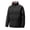 Black, variant on AnuYalue Men's Full Zip Puffer Jackets Big and Tall Quilted Down Coat Warm Thicken Winter Outwear Stand Collar Soild Color Coats
