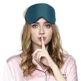 thumbnail image 5 of Sleep Mask Silk Blackouted Soft Travel Mask with Adjustable Strap Sleep Eye Mask, 5 of 5