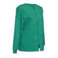 thumbnail image 3 of Veste d'Uniforme pour Femmes, Veste de Travail à Fermeture Éclair devant, Veste d'Échauffement, 3 of 4