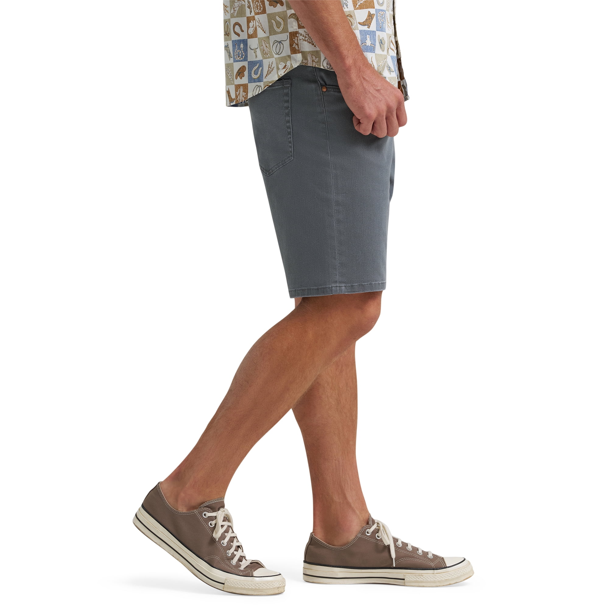 Short en denim extensible à cinq poches pour homme, coupe régulière Wrangler®