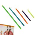 thumbnail image 1 of 20 Pcs Pinces Réutilisables pour Scelle-Sac, Pince de Conservation Fraîche pour Collations et Croustilles, Jaune, 1 of 5