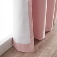 thumbnail image 4 of Bouclair Rideau Occultant Vintage en Chambray Rose 52x96 Po (132x244 cm), 4 of 10