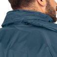 thumbnail image 3 of 33 000ft Men‘s Packable Rain Jacket Hooded Lightweight Waterproof Rain Shell Jacket Raincoat for Hiking Golf Cycling, 3 of 9