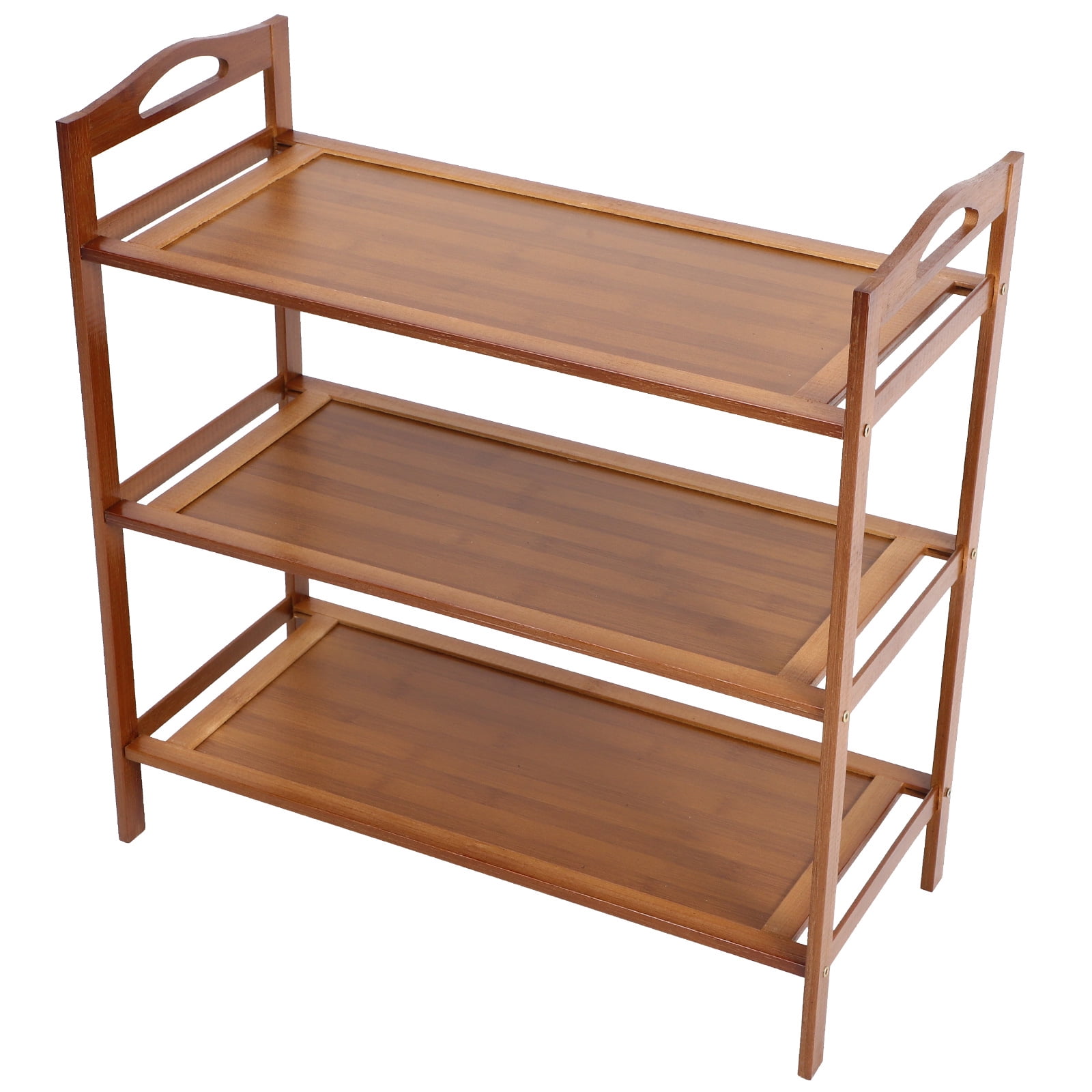 WRISTBIQUE Bamboo Shoe Rack Shelf for Closet and Entryway with Multi Tier Shoes Storage Organizer