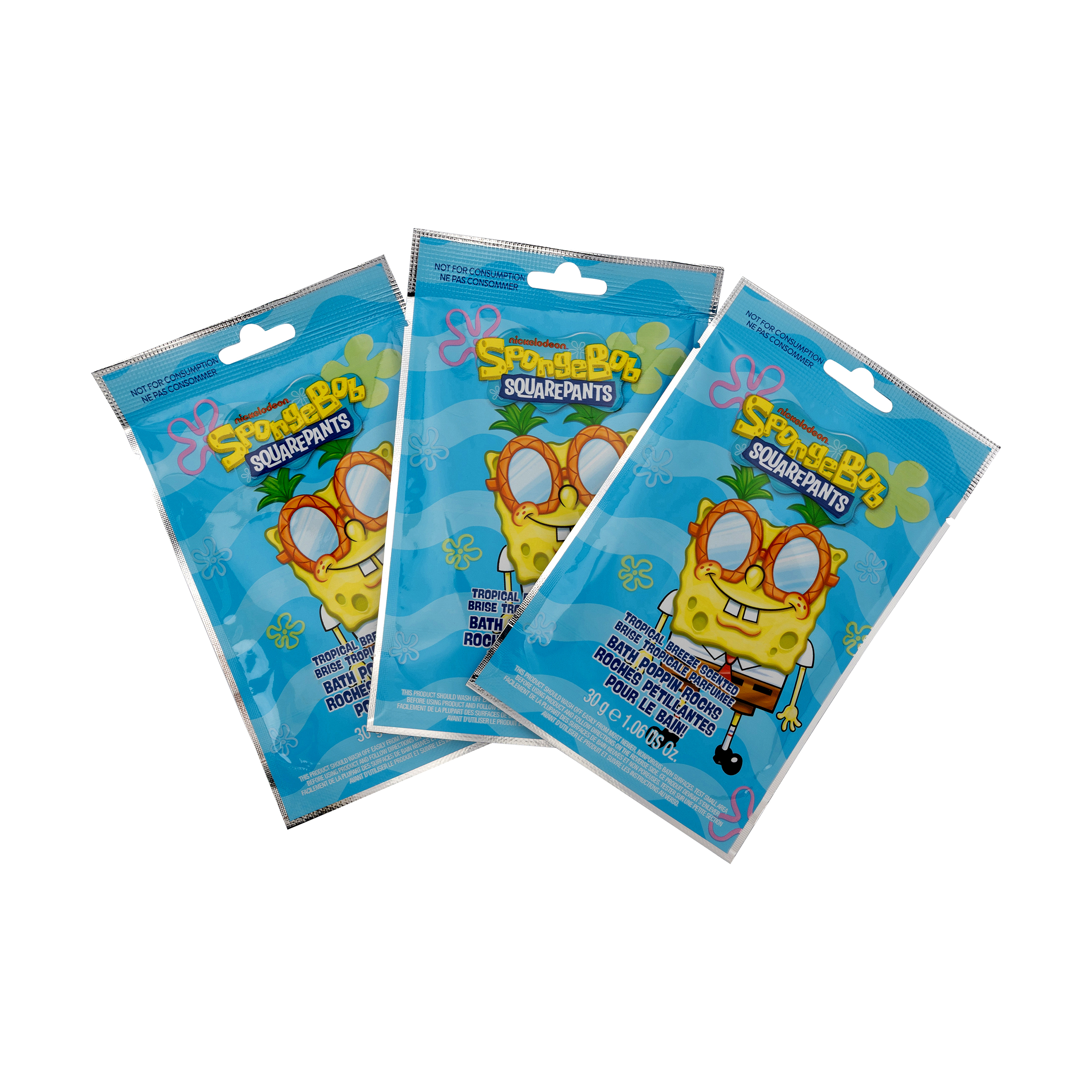 Roches Petillantes Pour Le Bain Spongebob