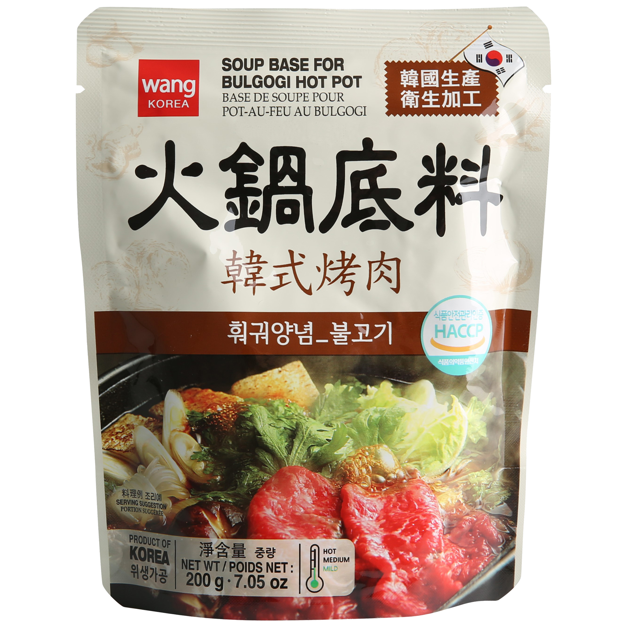 W BBQ HOT POT SAUCE - FRENCH
