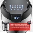 thumbnail image 2 of T-fal Easy Fry Prestige XL Air Fryer with Rack 4.2L Digital EY403D50, 2 of 8