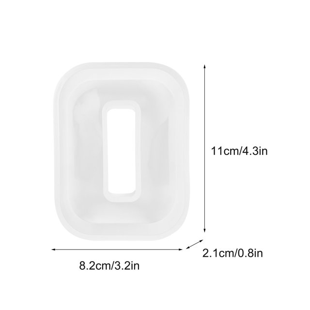 CEHVOM Alphabet Cake Baking Mould English Letter Silicone Mold 3D Alphabet Letter