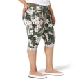 thumbnail image 3 of Lee Riders Women's Plus Comfort Waist Utility Capri, 3 of 5