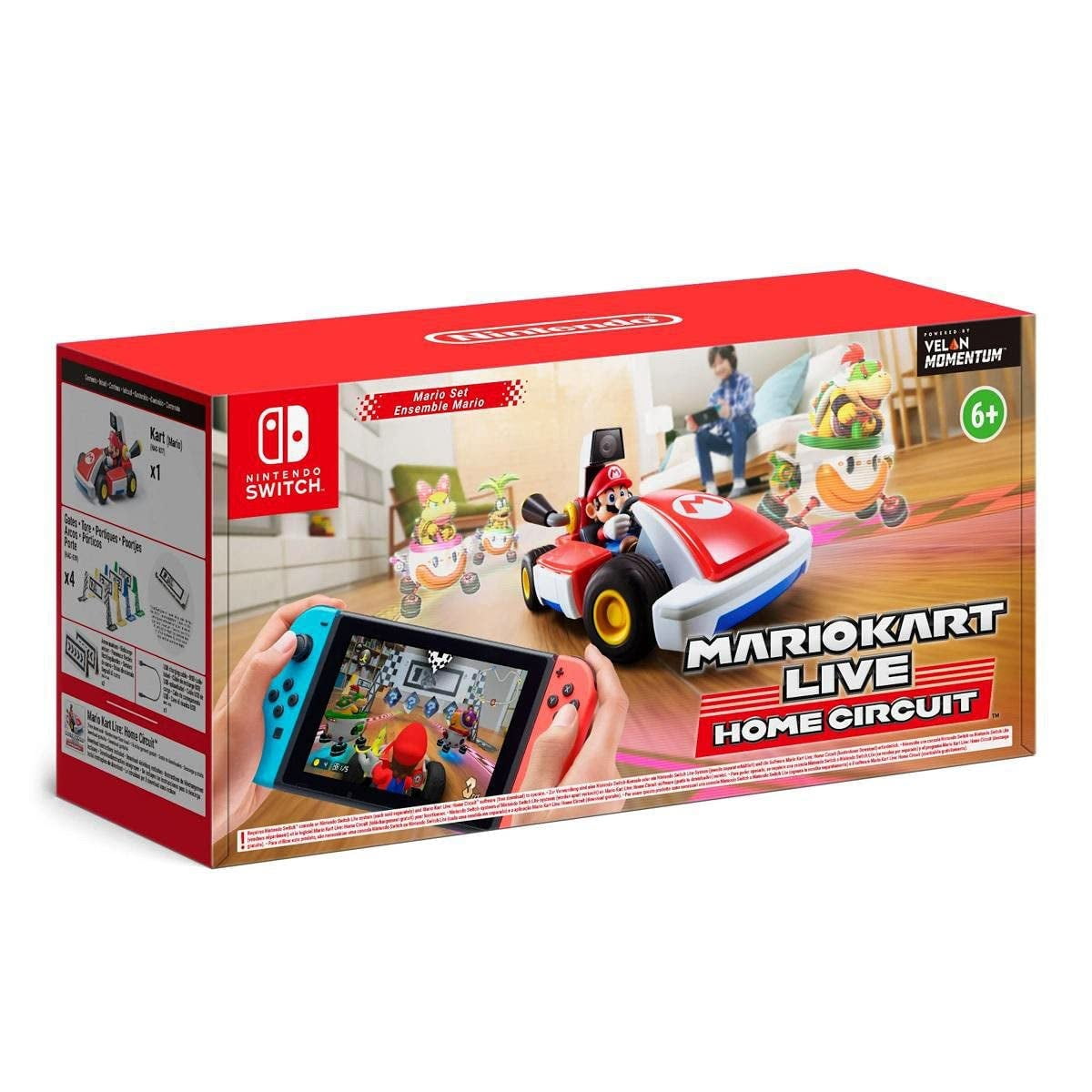 Nintendo Switch Mario Kart Live:  Circuit Mario Kart Live Home Circuit: Mario Set - Asia English Edition