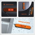 thumbnail image 4 of Inkbird Instant Read Meat Thermometer IHT-1P, Digital Waterproof BBQ Meat Thermometer, Cooking Food Kitchen Candy Thermometer, Calibration, Magnet, Backlight for Grill,Smoker, Kitchen, Oven, Candy, 4 of 13