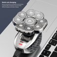 thumbnail image 3 of Men Grooming Kit 9D Shaver USB Rechargeable Beard Trimmer Use 90 Minutes Wet/Dry, 3 of 9