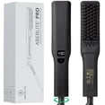 thumbnail image 1 of Aberlite Pro (Upgraded) - Professional Black Beard Straightener - Anti-Scald Comb Tooth - Ionic Conditioning - For All Beard Types, 1 of 5