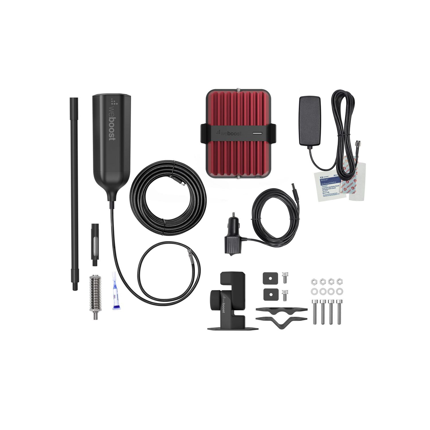 Kit amplificateur de signal pour téléphone portable weBoost Drive Reach Overland - Rouge