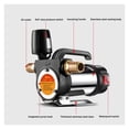 thumbnail image 4 of 12V/24V/220 Fuel Transfer Pump For Kerosene, 990W Self-Priming Pump, Automatically Stop Electric Oil Pump Fuel Dispenser, 4 of 6