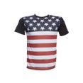 thumbnail image 2 of T-Shirt pour Hommes avec Sublimation du Drapeau des États-Unis - Grand, 2 of 2