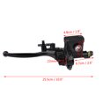 thumbnail image 4 of Motorcycle Brake, Aluminum Alloy Front Left Handlebar Brake , Universal Motorcycle For 50cc 110cc 150cc Quad Bike ATV, 4 of 8