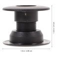 thumbnail image 3 of KAKOWELY Ensemble de 10 Roulements de Table de Soccer, Tige de Roulement de Planche de Soccer, Bagues de Baby-Foot, Roulement de Machine de Soccer de Table Noir, 1,91"X1,91"X1,34 Pouces, 3 of 4