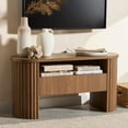 thumbnail image 2 of Bouclair Walnut Media Unit with Drawer, 2 of 7