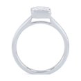 thumbnail image 3 of 0.50 Carat Excellent Radiant Cut Natural Diamond Solitaire Beautiful Ring for Girls Solid 18K White Gold Size 11.5, 3 of 6