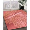 thumbnail image 3 of Ahgly Tapis d'Intérieur Lavable en Machine Carré Transitionnel Rouge Camion de Pompiers, 8 Pieds Carré, 3 of 7