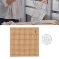 thumbnail image 4 of Macrame Board, Double Side Grids Handmade Braiding Project Cork Board with T Pins and Needle Plate for Bracelet DIY Weaving Display, Macrame Tools Supplies for Braiding Bracelet, 4 of 7