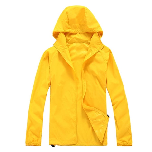 MITCOWBOY Chandails pour Femmes Femmes Manteau de Pluie Uni Extérieur Grande Taille à Capuche Coupe-Vent Manteau Ample Imperméable Poignets Raglan Sac de Rangement Chandails pour Femmes Manteaux d'Hiver pour Femmes Vert Armée