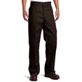 thumbnail image 1 of Dickies Mens Loose Fit Double-Knee Work Pant, 42W x 30L, Dark Brown, 1 of 1