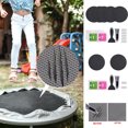 thumbnail image 1 of Vaidha Round Trampoline Patch Repair Kit To Repair Holes Or Tears On Trampoline Mattress, 1 of 7