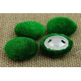 thumbnail image 3 of 12 Pieces Solid 2 Holes Sewing Velvet Fabric Cloth Covered Scrapbooking Craft Buttons, 3 of 5