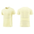 thumbnail image 3 of asjyhkr Mens Compression Shirts Short Sleeve Quick Drying Gym Athletic Base Layer Sport Undershirts, 3 of 3