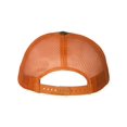 thumbnail image 2 of Richardson Low Pro Trucker Cap, M-L, Dark Loden-Jaffa Orange, 2 of 2